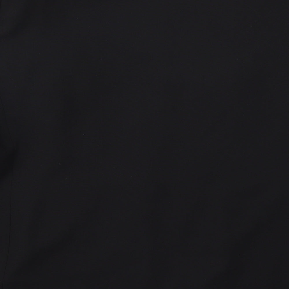 Classics Womens Black  Polyester Jacket Suit Jacket Size 28