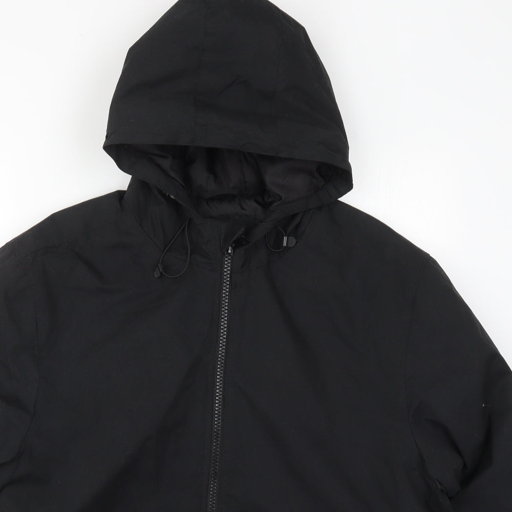 Primark Mens Black   Jacket Coat Size XL  Zip