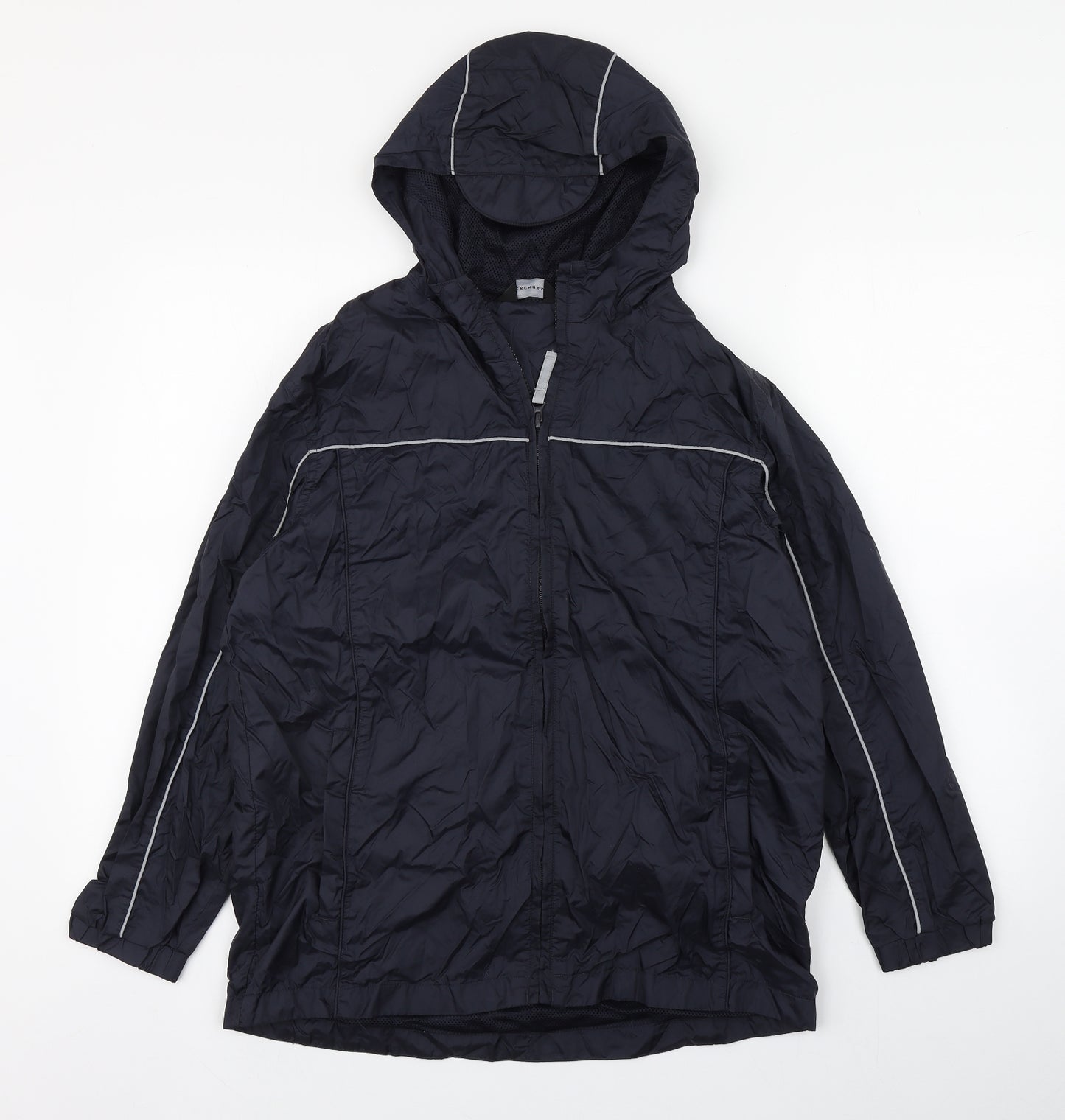 Debenhams Boys Blue   Windbreaker Coat Size 11-12 Years  Zip
