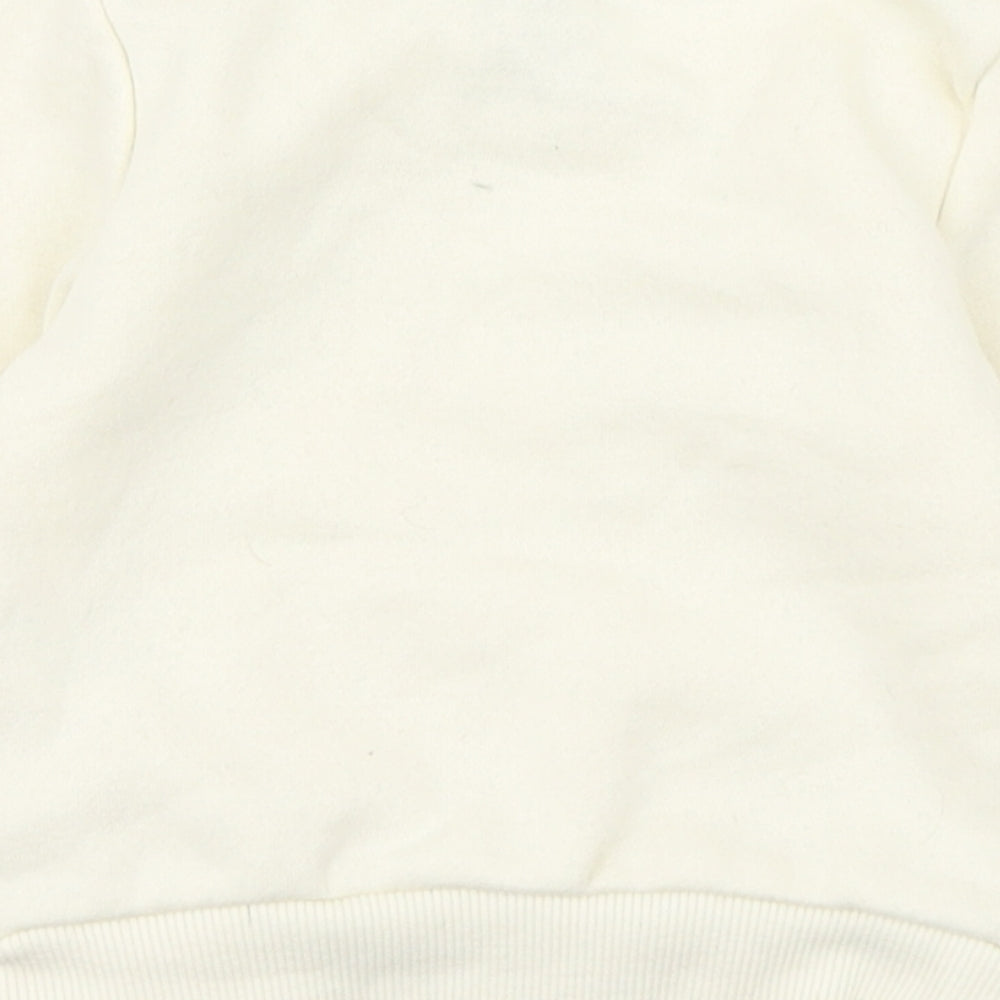 Primark Baby Beige  Cotton Pullover Jumper Size 6-9 Months  Button - The Lion King