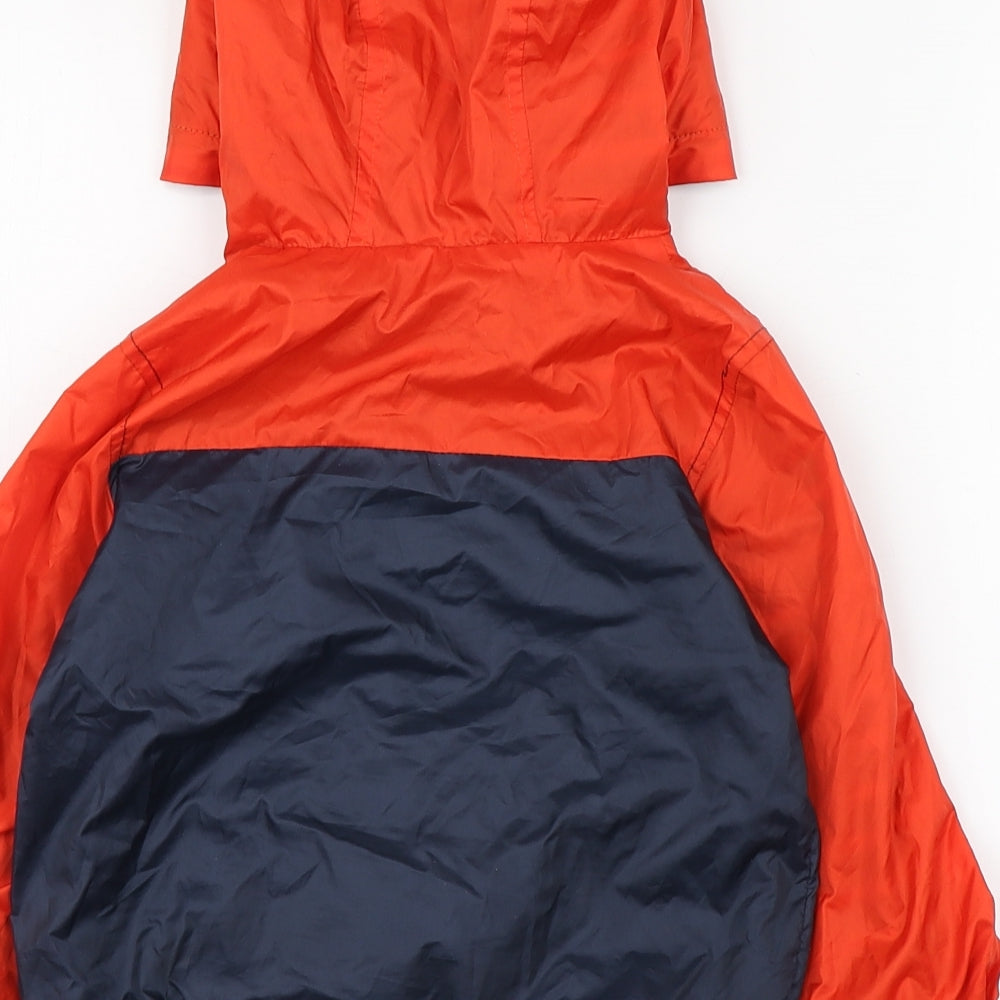 Be Very Boys Multicoloured Striped  Rain Coat Coat Size 2-3 Years  Zip - Reversable