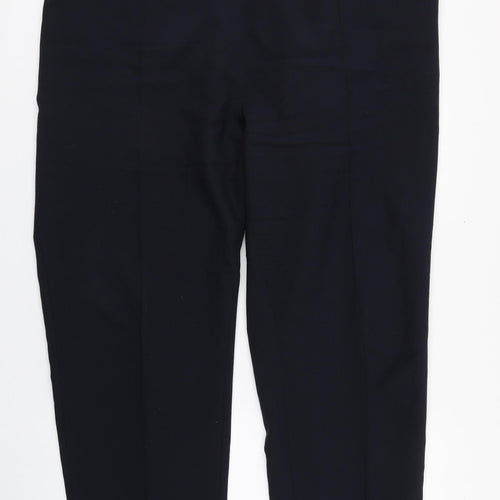Slimma Womens Blue  Polyester Trousers  Size 22 L29 in Regular