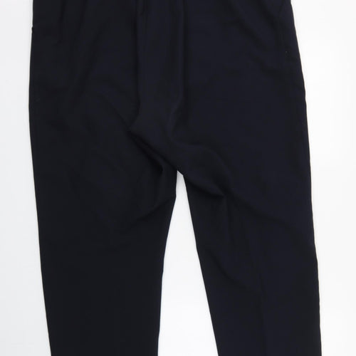 Slimma Womens Blue  Polyester Trousers  Size 22 L29 in Regular