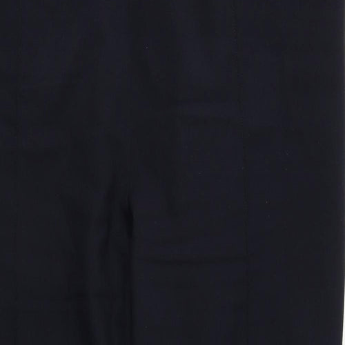 Slimma Womens Blue  Polyester Trousers  Size 22 L29 in Regular