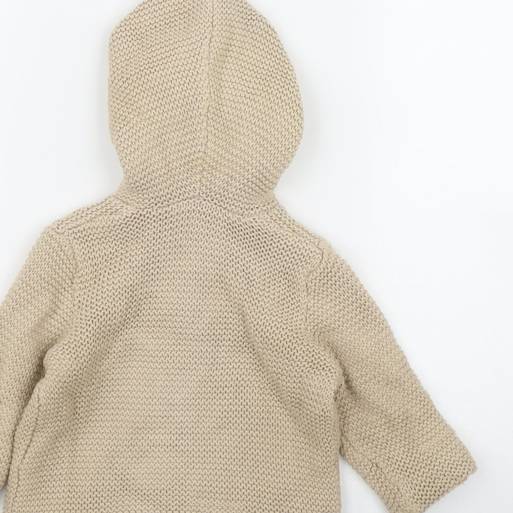 George Boys Beige   Jacket  Size 6-9 Months   Button