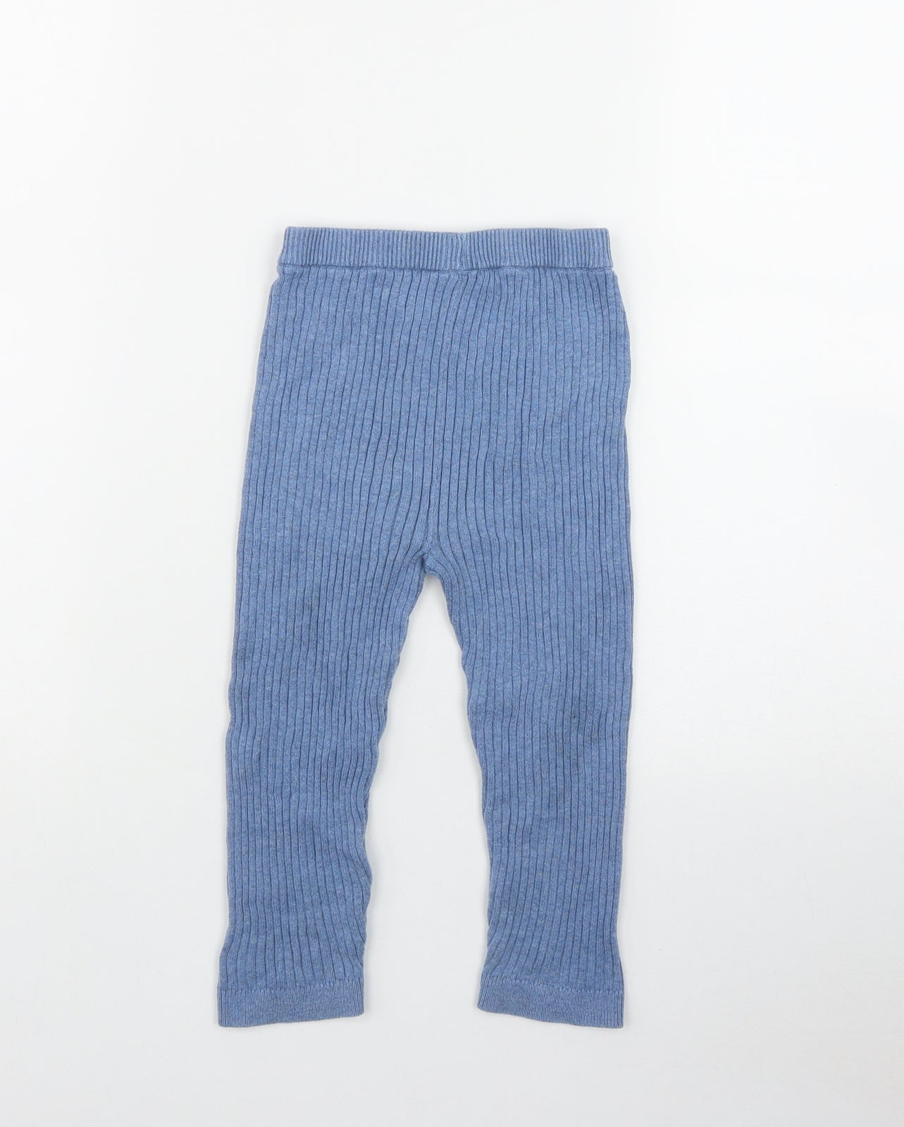 George Baby Blue  Cotton Jogger Leggings Size 18-24 Months  Pullover