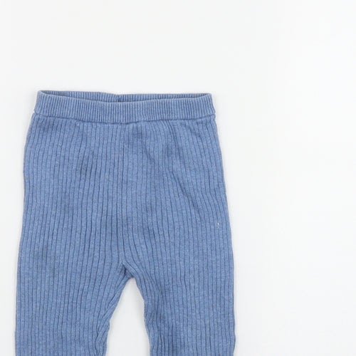 George Baby Blue  Cotton Jogger Leggings Size 18-24 Months  Pullover