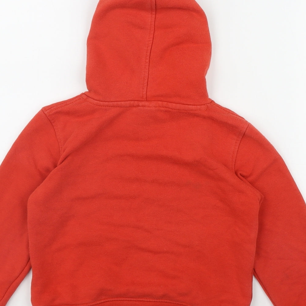 Saltrock Boys Red  Cotton Pullover Hoodie Size 2-3 Years  Pullover