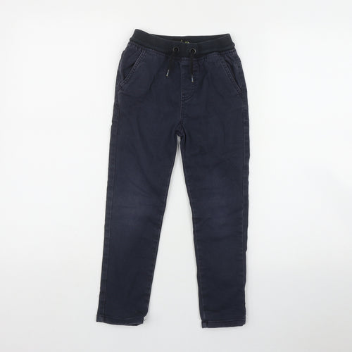 NEXT Boys Blue  Cotton Jegging Jeans Size 6 Years  Regular Drawstring
