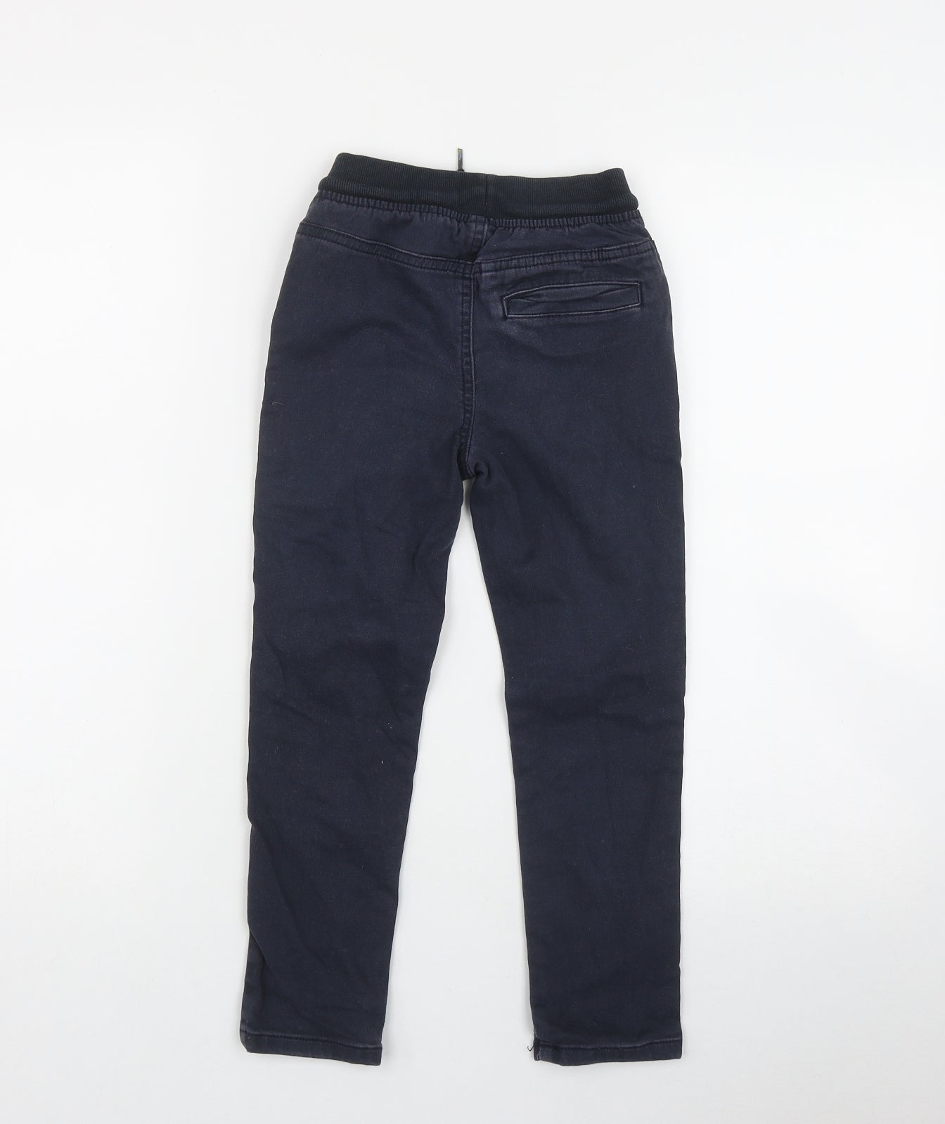 NEXT Boys Blue  Cotton Jegging Jeans Size 6 Years  Regular Drawstring