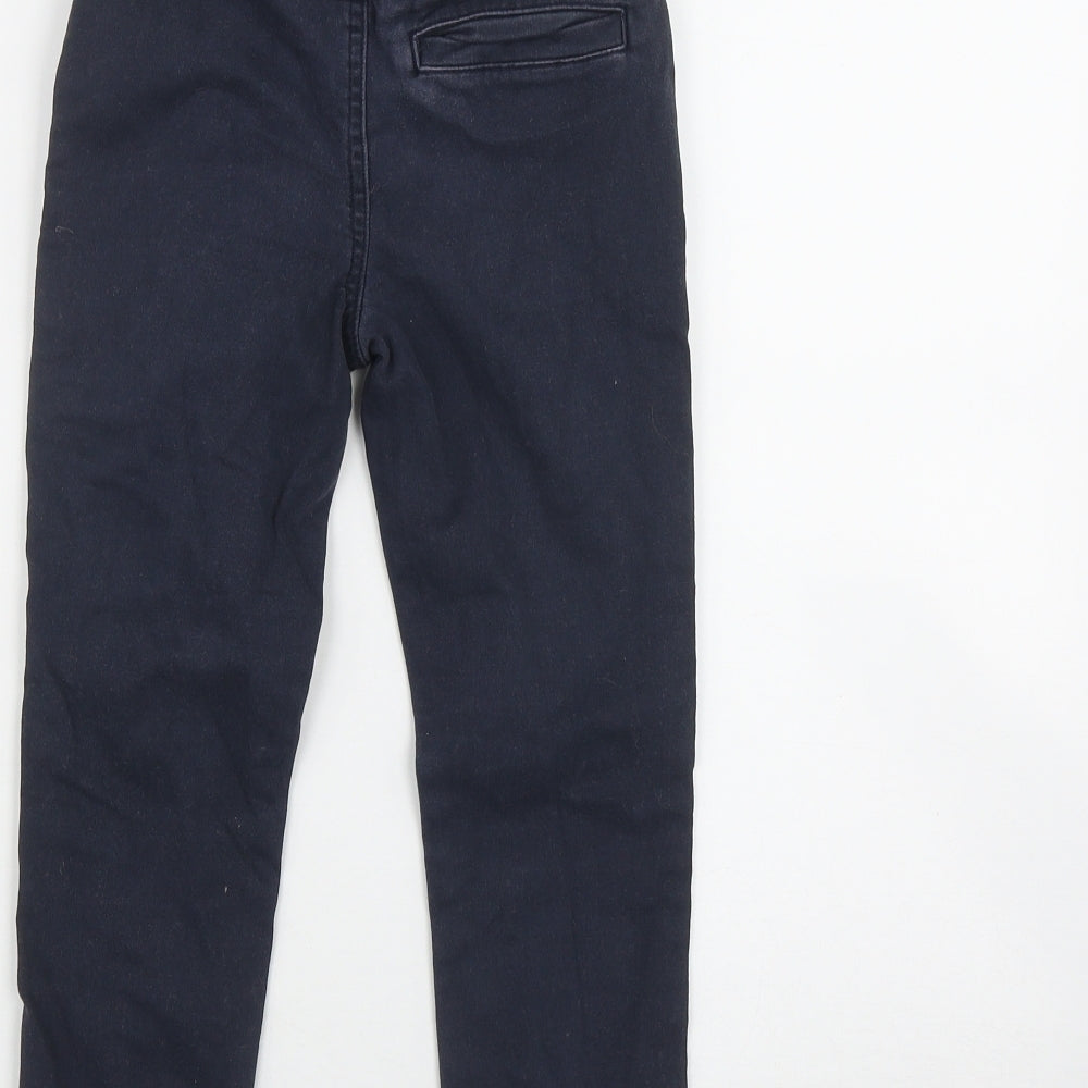 NEXT Boys Blue  Cotton Jegging Jeans Size 6 Years  Regular Drawstring