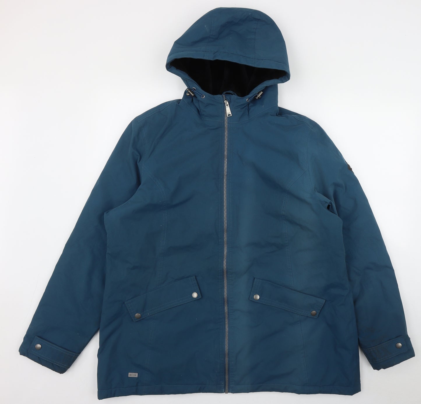Regatta Womens Blue   Rain Coat Jacket Size 20  Zip
