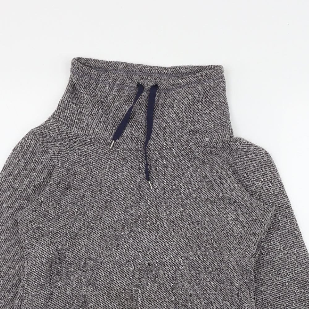 Sprayway Womens Grey  Polyester Pullover Sweatshirt Size 12  Drawstring