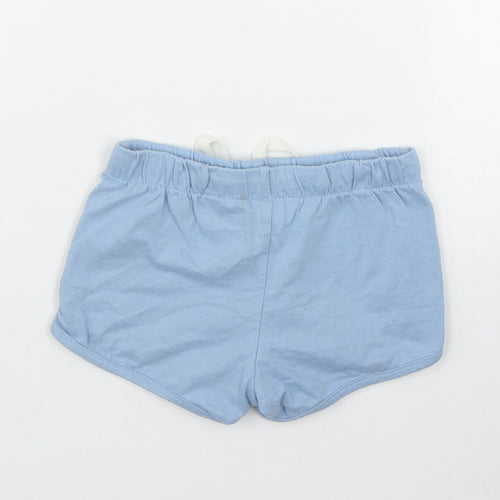 H&M Baby Blue  Cotton Sweatpants Leggings Size 12-18 Months  Drawstring