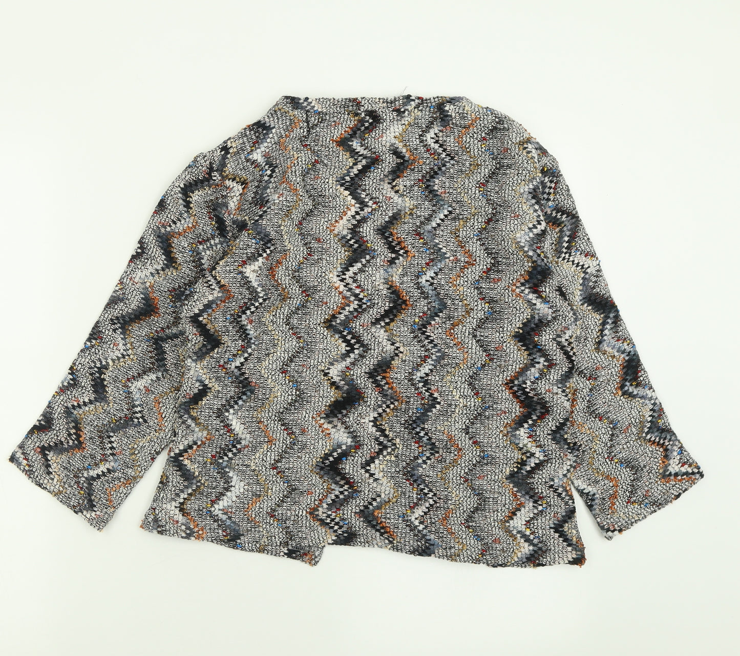 Per Una Womens Multicoloured Geometric  Jacket  Size 12  Button