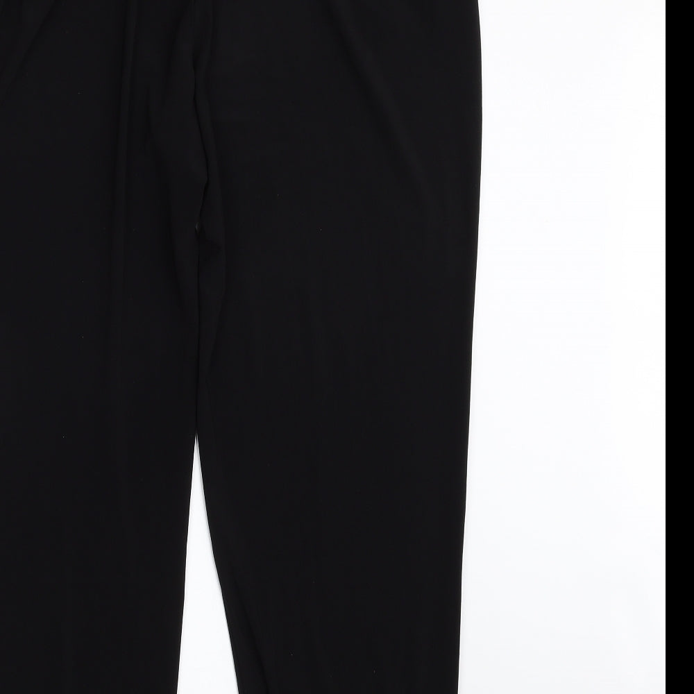 Forever  Womens Black  Polyester Jogger Leggings Size 20 L27 in