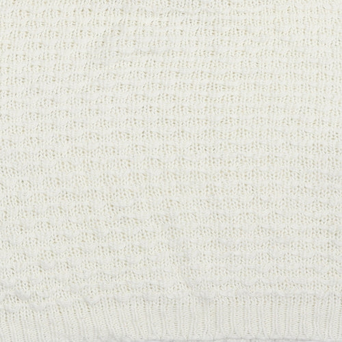 New Look Womens Ivory Crew Neck  Acrylic Pullover Jumper Size 12
