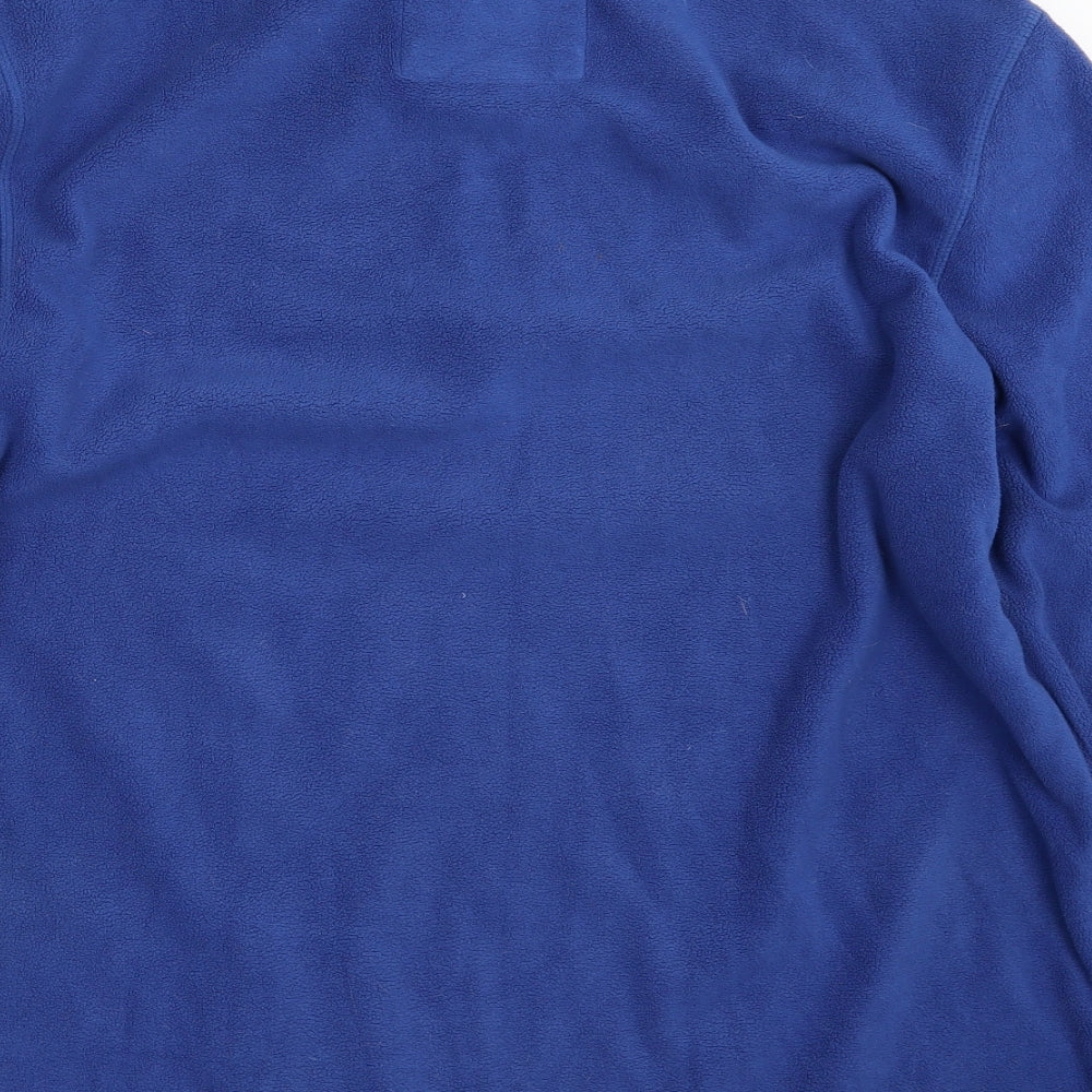 Weird Fish Mens Blue  Polyester Pullover Sweatshirt Size L