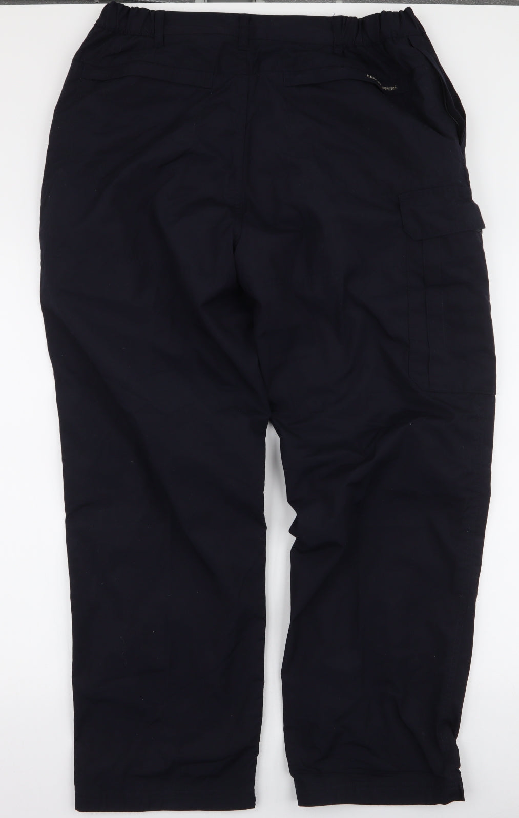 Craghoppers Mens Blue  Polyester Trousers  Size 34 in L28 in Regular Zip