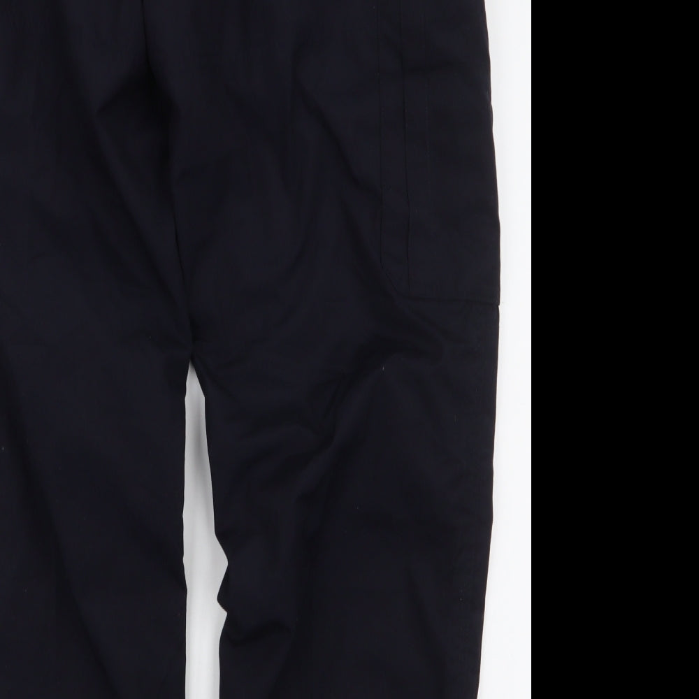 Craghoppers Mens Blue  Polyester Trousers  Size 34 in L28 in Regular Zip
