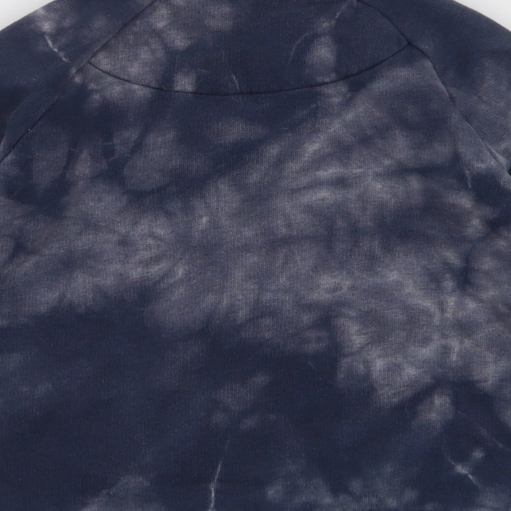 Nutmeg Boys Blue  Cotton Full Zip Sweatshirt Size 5-6 Years  Zip