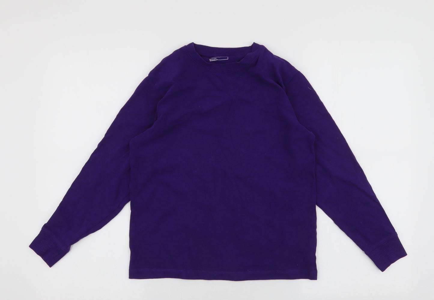 NEXT Boys Purple  100% Cotton Pullover Sweatshirt Size 10 Years  Pullover