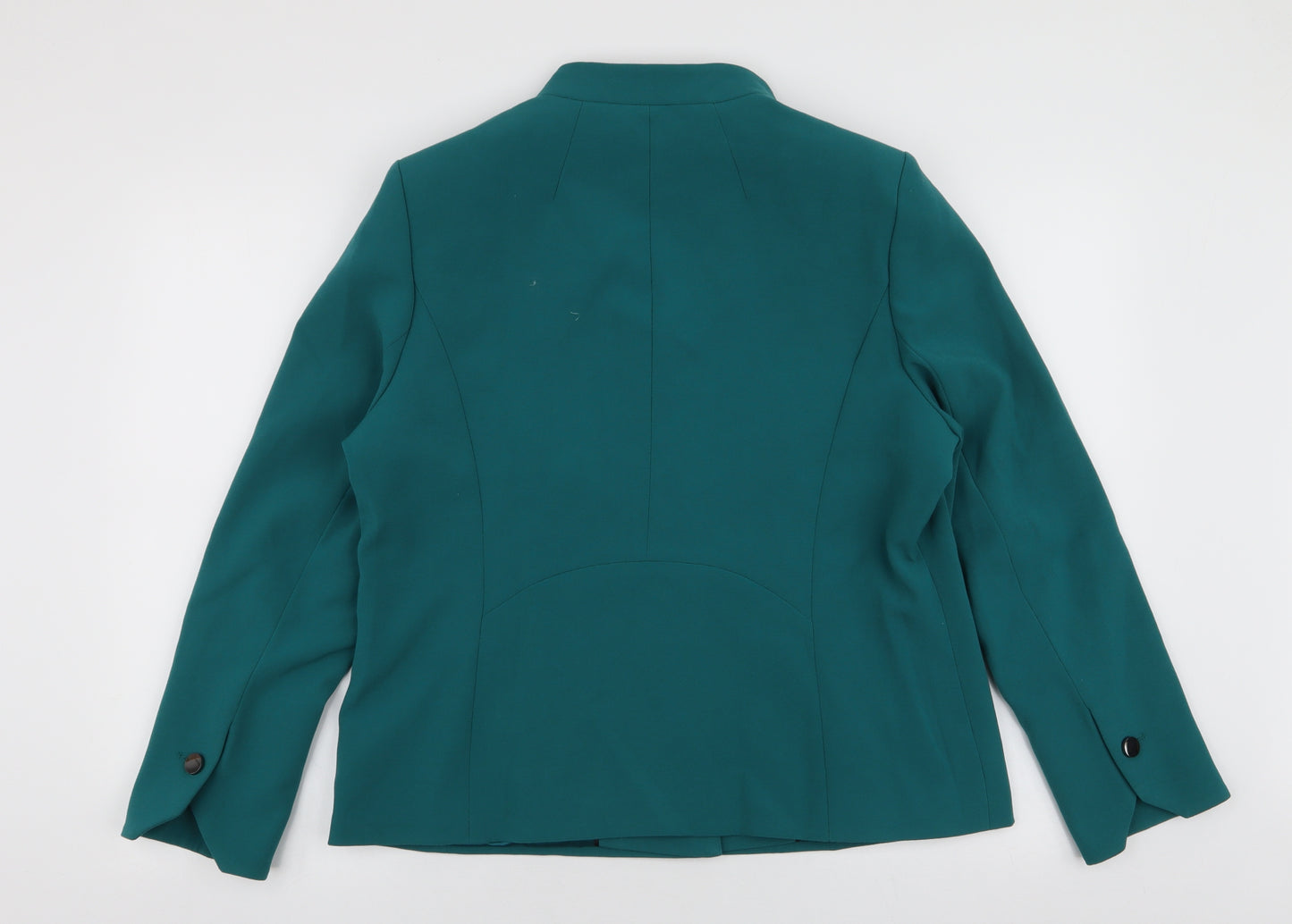 Eastex Womens Green   Jacket Blazer Size 14  Button