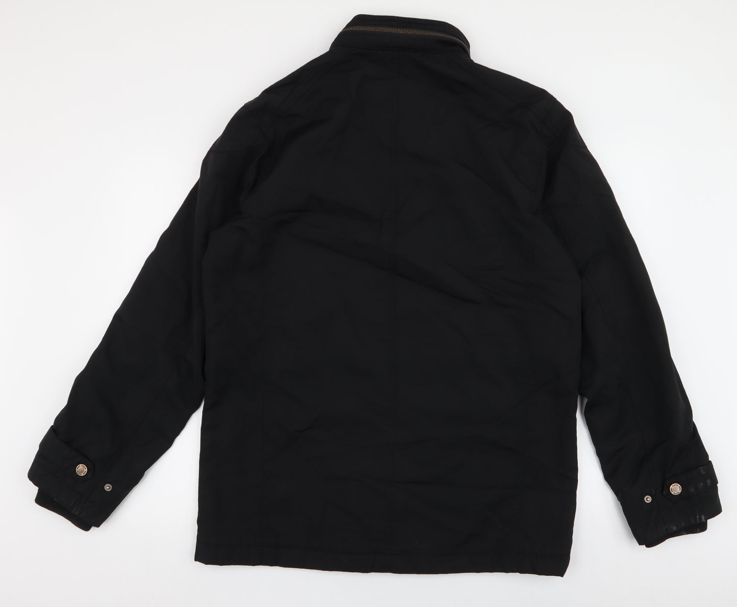 Austin Reed Mens Black   Parka Coat Size M  Zip