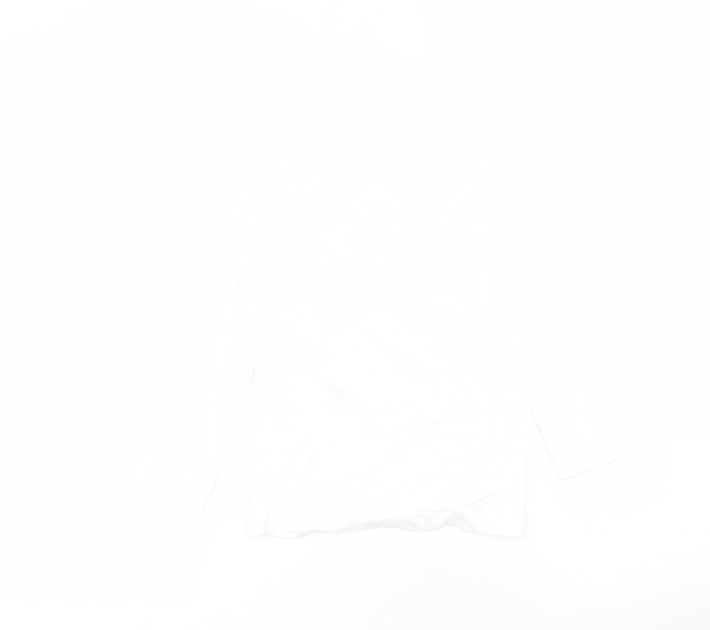 NEXT Boys White  100% Cotton Pullover T-Shirt Size 2-3 Years Crew Neck Pullover - Duggee