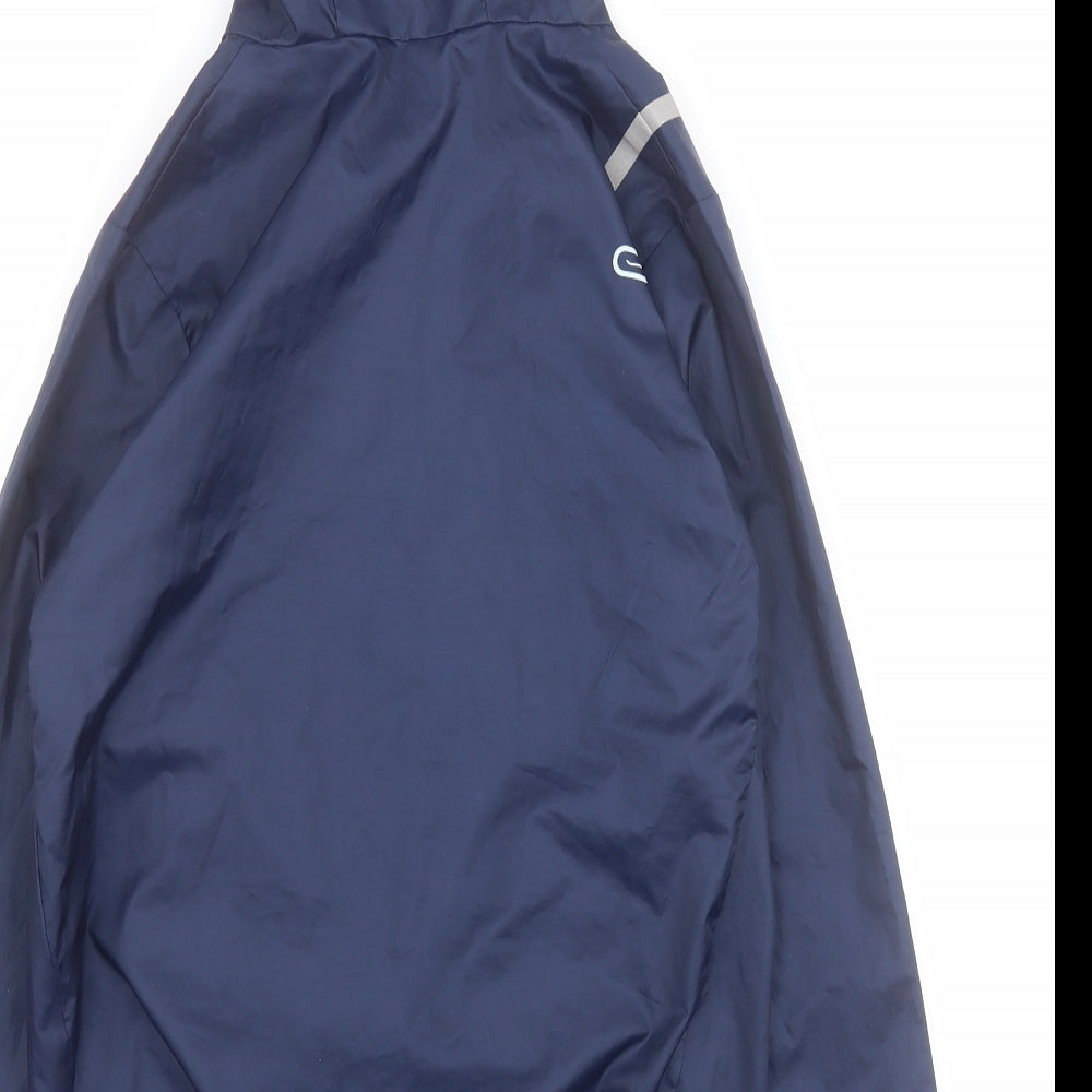DECATHLON Boys Blue   Rain Coat Coat Size 8 Years  Zip