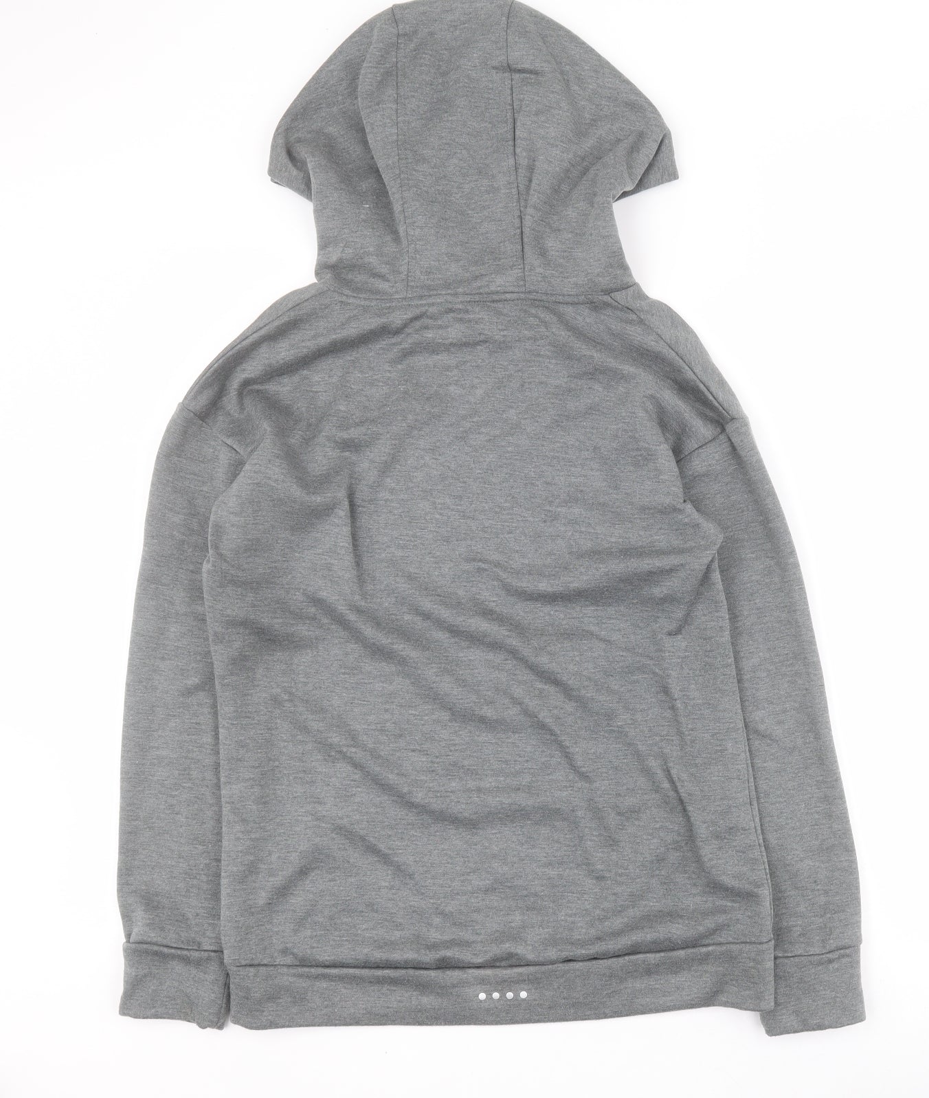 F&F Womens Grey  Polyester Pullover Hoodie Size S  Pullover - Slogan