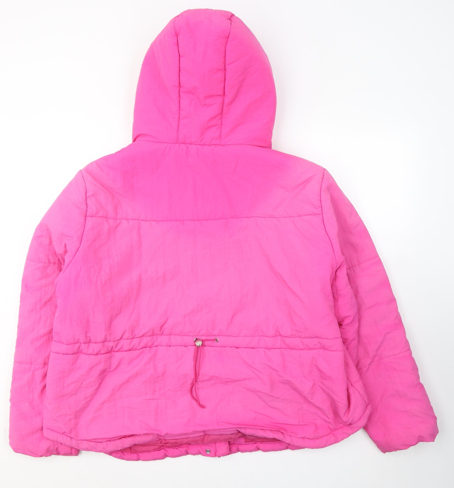 TU Womens Pink   Puffer Jacket Coat Size 22  Zip