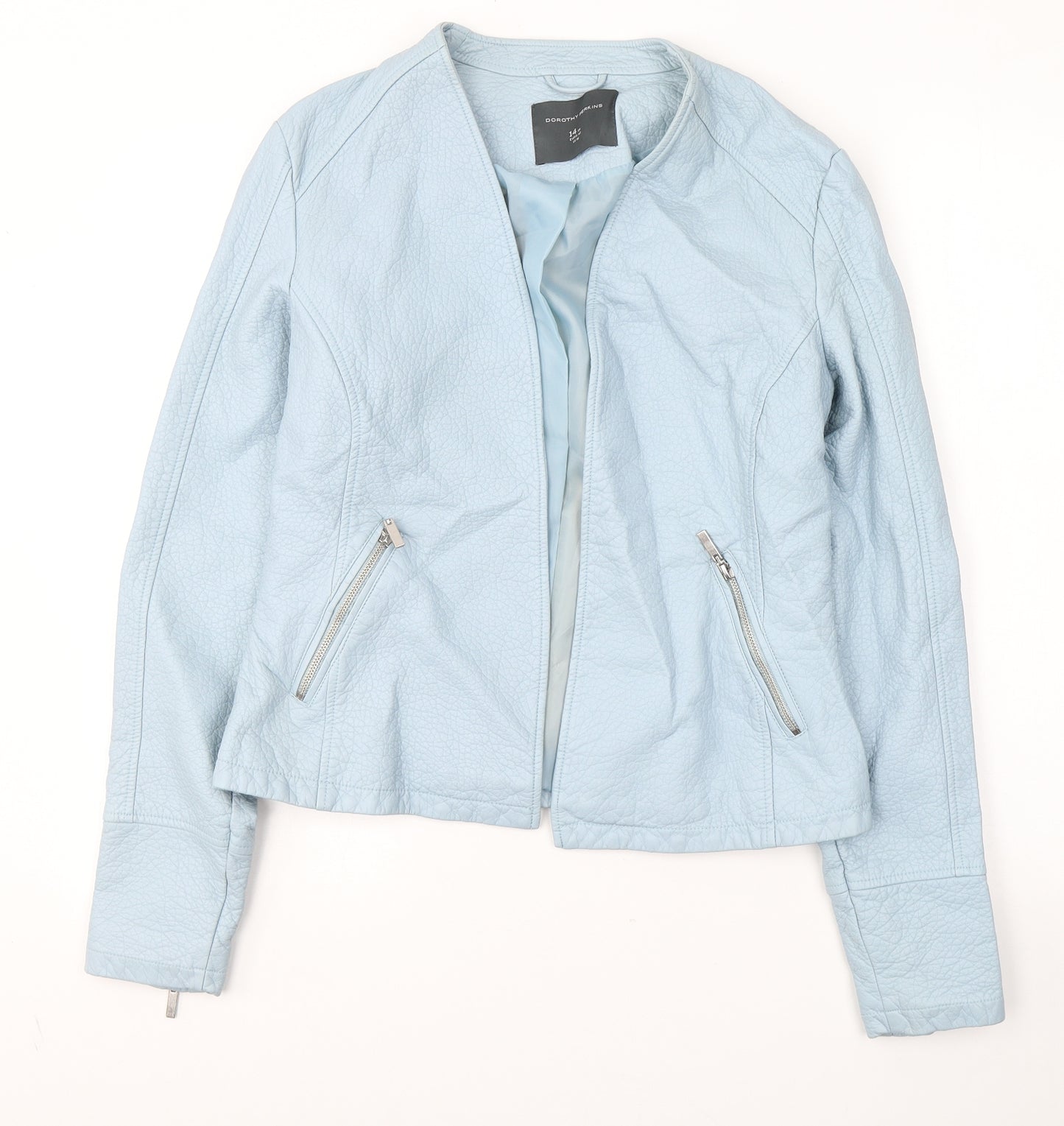 Dorothy Perkins Womens Blue   Jacket  Size 14
