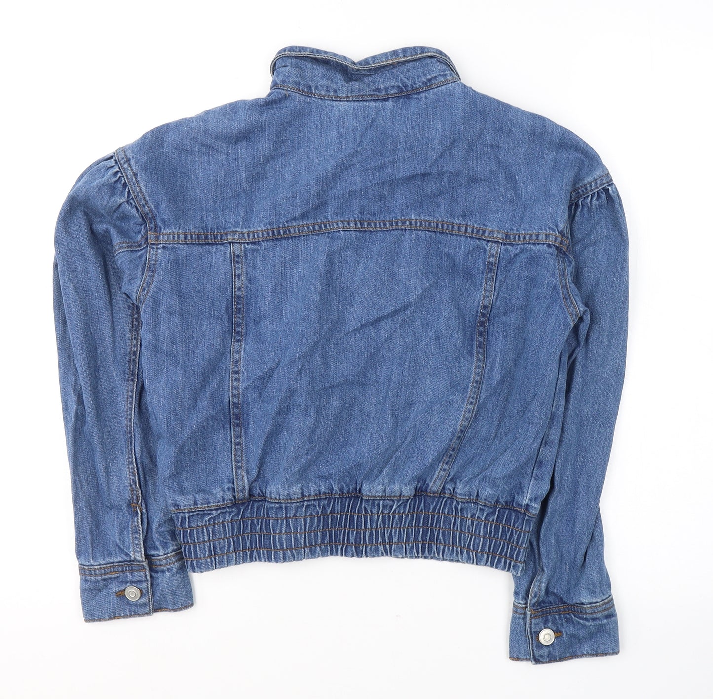 Violet Womens Blue   Jacket  Size 10  Button