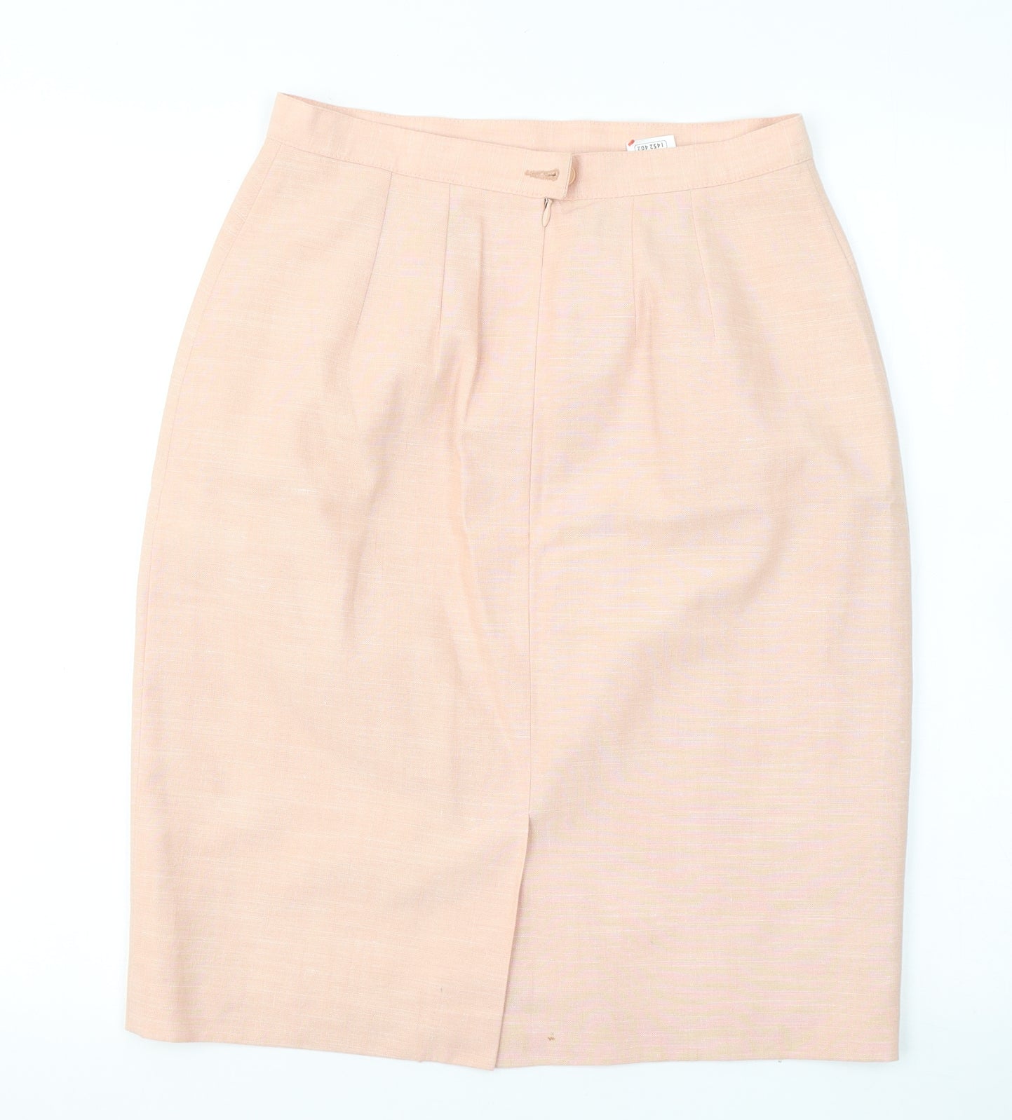 Marks and Spencer Womens Pink  Polyester A-Line Skirt Size 12   Zip