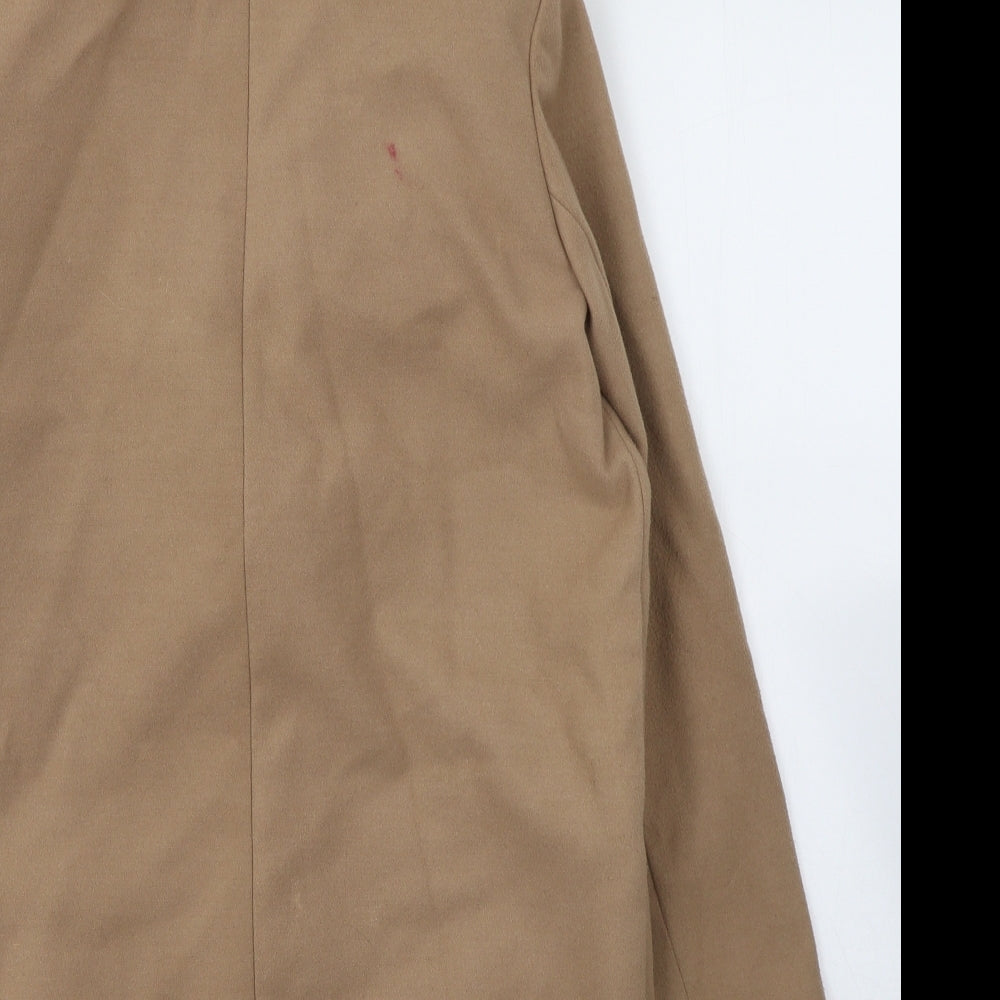 Atmosphere Womens Beige   Pea Coat Coat Size 8  Button