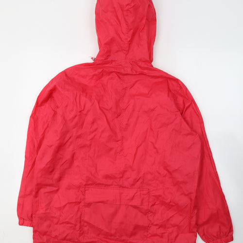 Matalan Womens Pink   Rain Coat Poncho Size M