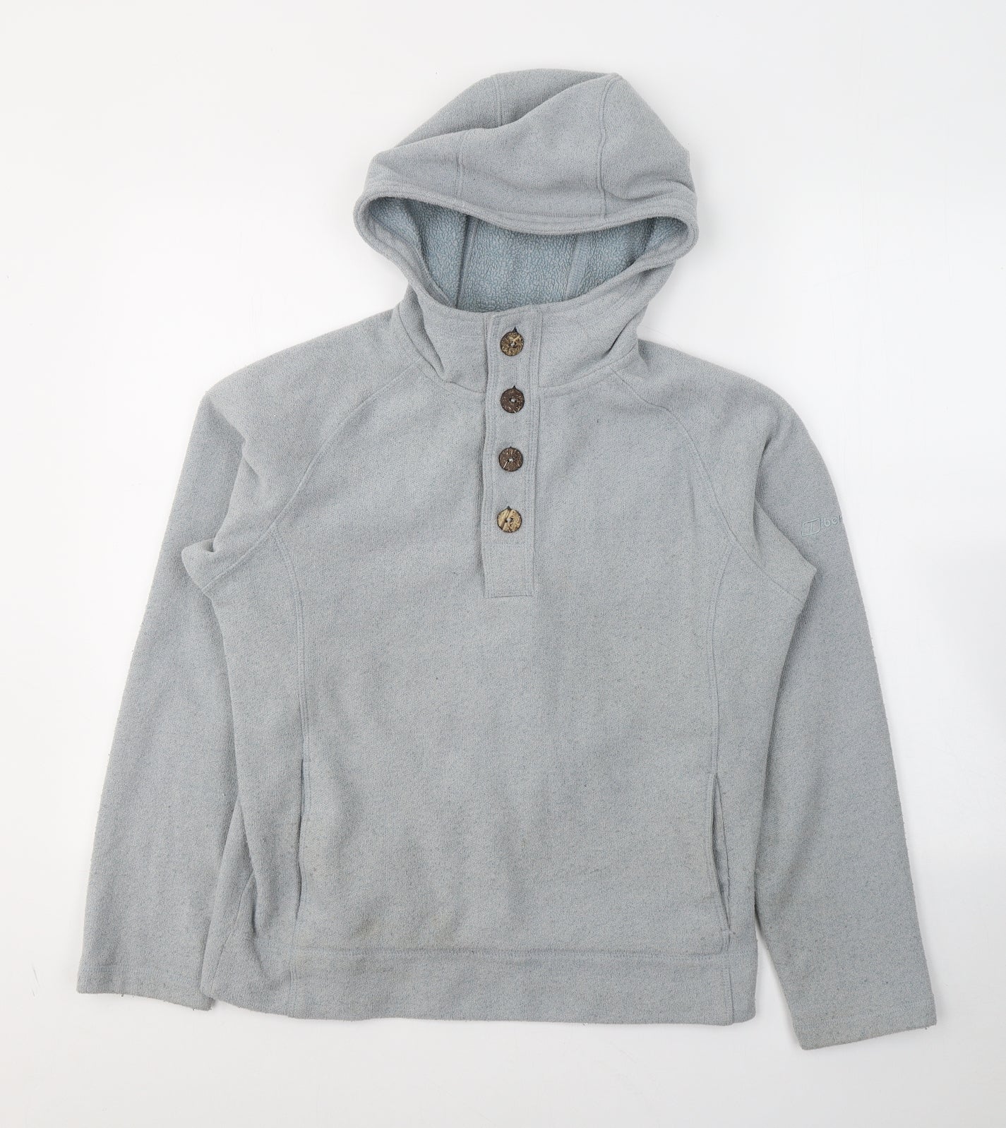 Berghaus Womens Blue  Polyester Pullover Hoodie Size 14  Pullover