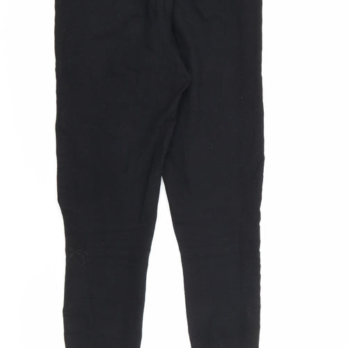 F&F Womens Black  Cotton Jegging Jeans Size 8 L28 in Regular