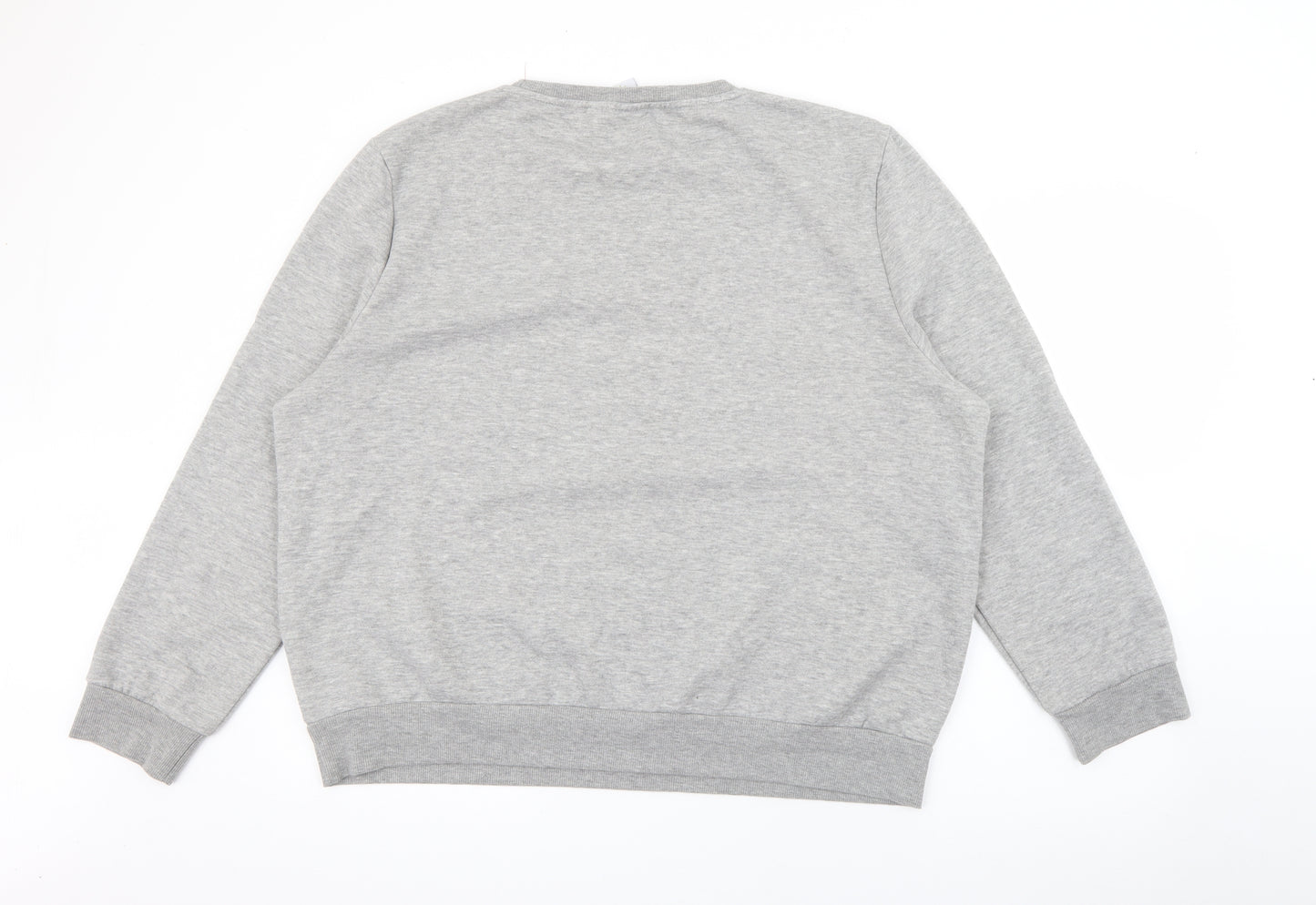 Primark Mens Grey  Polyester Pullover Sweatshirt Size XL