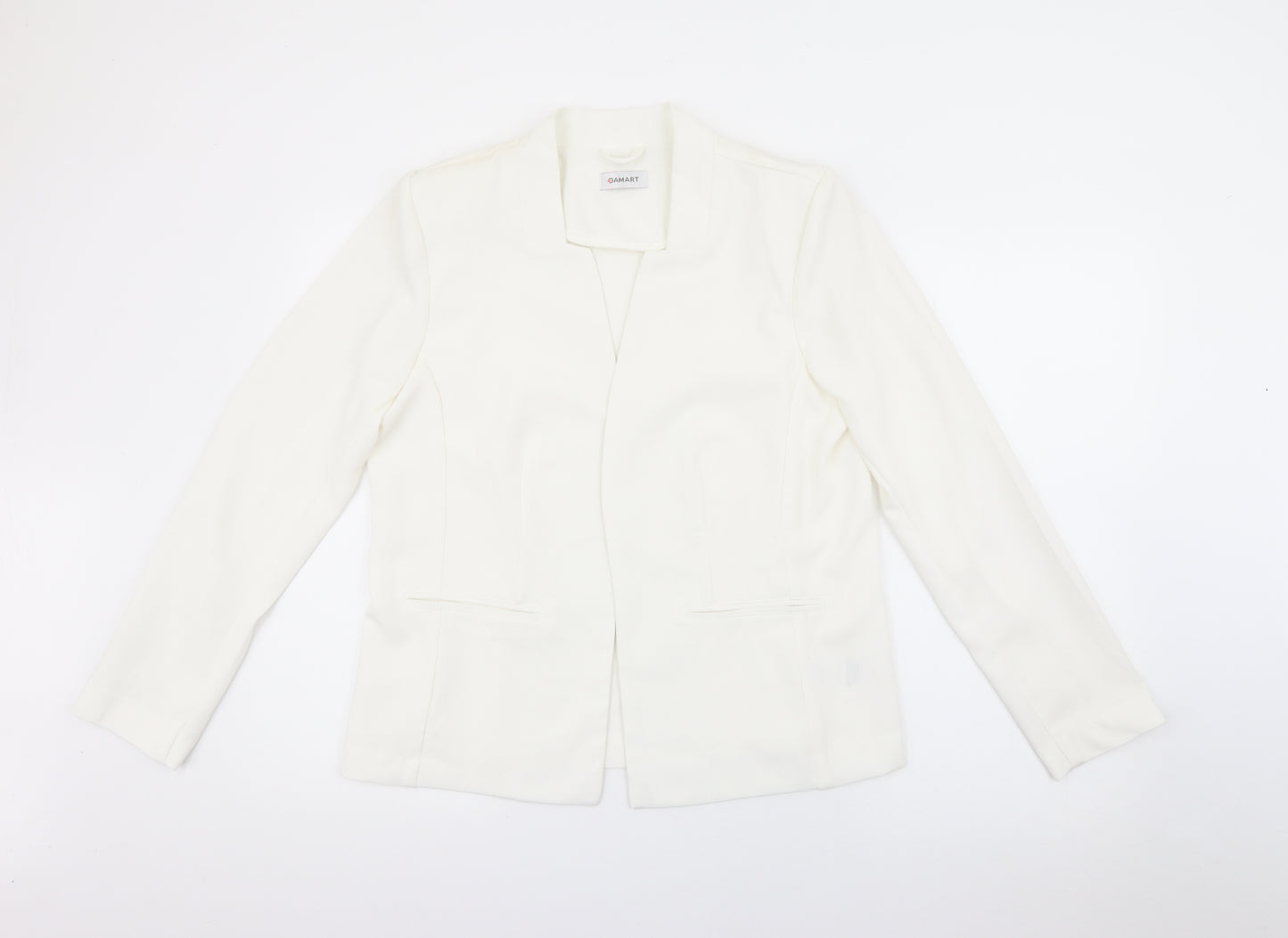 Damart Womens White   Jacket  Size 14
