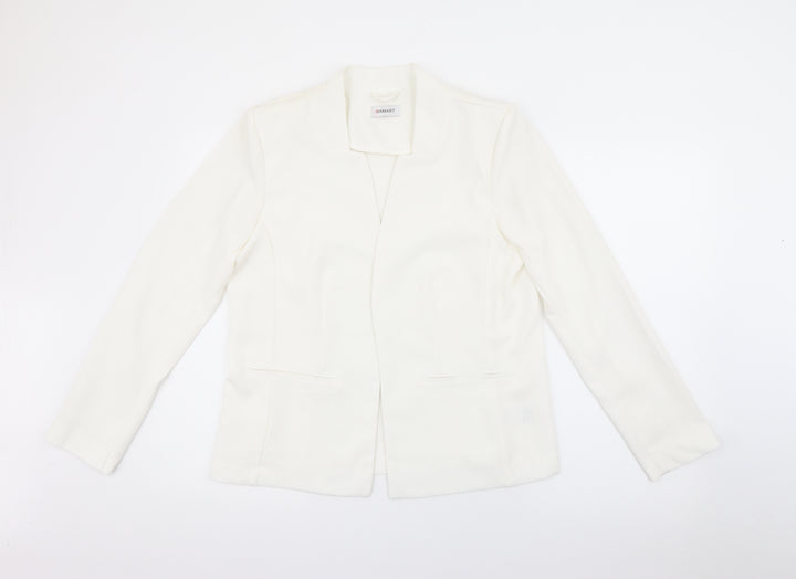 Damart Womens White Jacket Size 14