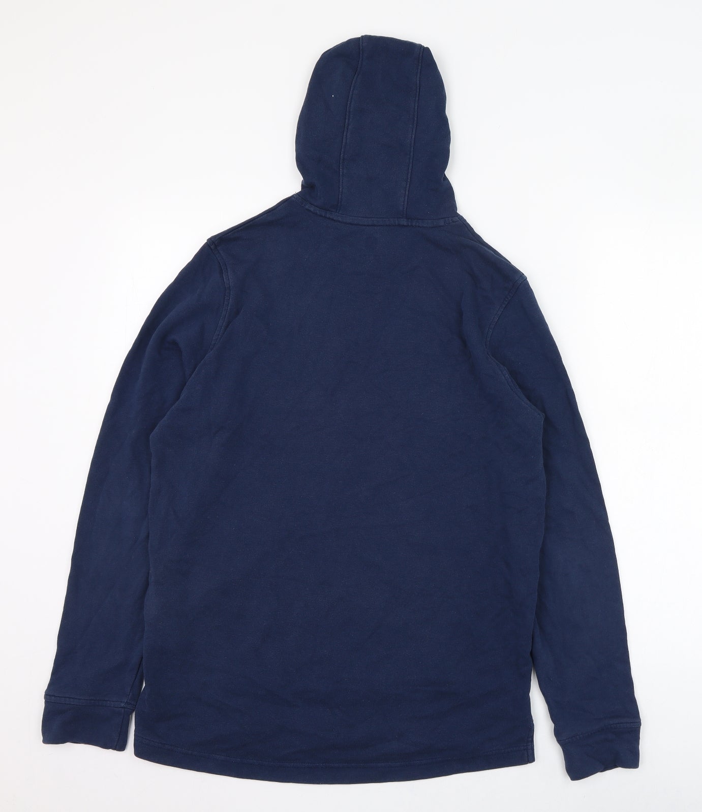 Under armour Mens Blue  Cotton Pullover Hoodie Size S