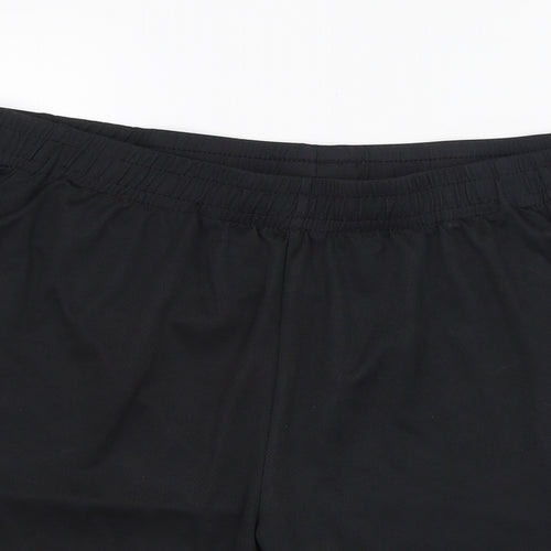 Primark Mens Black  Polyester Sweat Shorts Size XL L8 in Regular