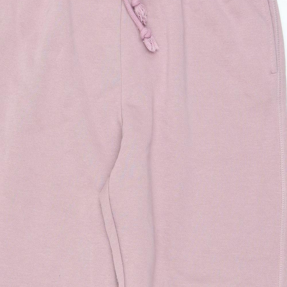 Primark Womens Pink  Polyester Jogger Trousers Size 14 L26 in Regular