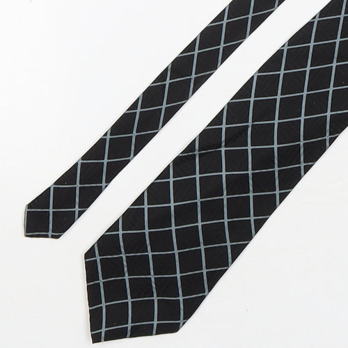 Atlantis  Mens Multicoloured Plaids & Checks Silk Pointed Tie One Size