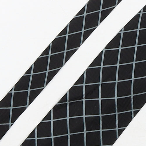 Atlantis  Mens Multicoloured Plaids & Checks Silk Pointed Tie One Size