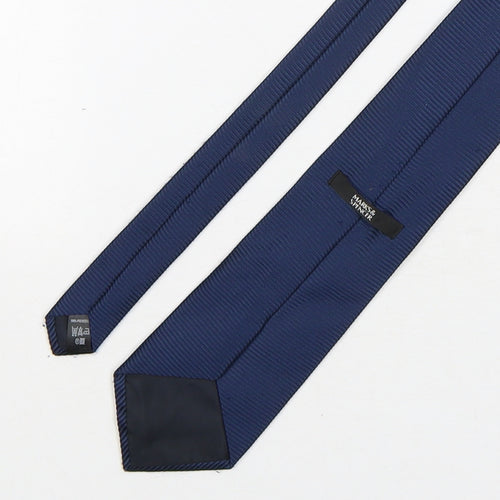 Marks and Spencer Mens Blue  Polyester Pointed Tie One Size