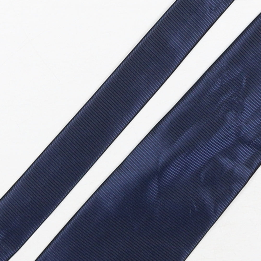 Debenhams  Mens Blue  Silk Pointed Tie One Size