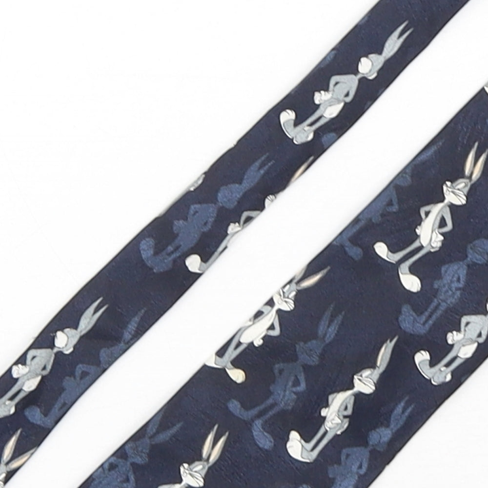 Marks and Spencer Mens Multicoloured Geometric Polyester Pointed Tie One Size